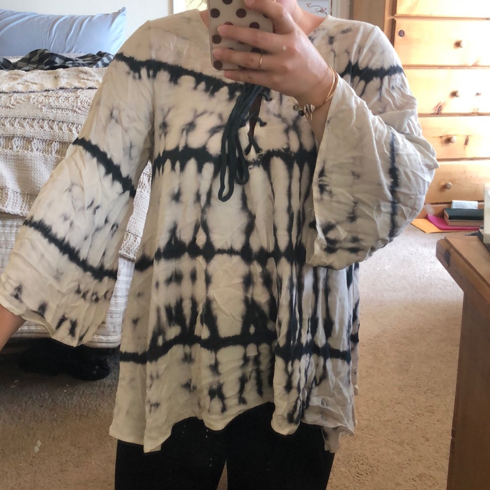 Tie dye lose top